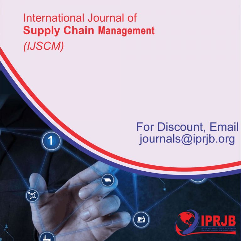 International Journal of Supply Chain Management - International Peer
