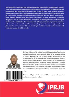 Strategic Focus for Customer Management An Organization Business Perspective