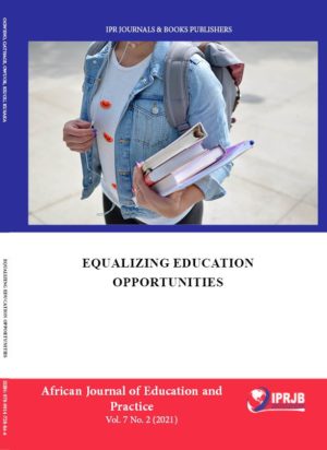 African Journal of Education and Practice Vol. 7 No. 2 (2021)