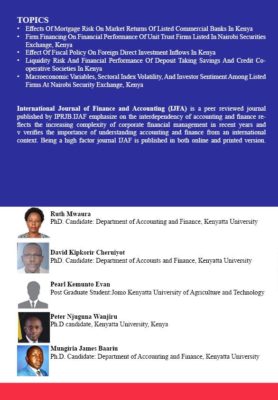 Corporate Finance & Treasury Management