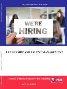 Leadership and Talent Management Vol 1 no 1 (2016)