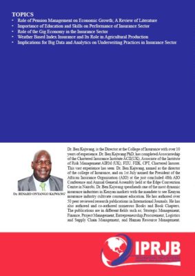 Contemporary Insurance Products