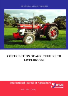 Contribution of Agriculture to Livelihoods