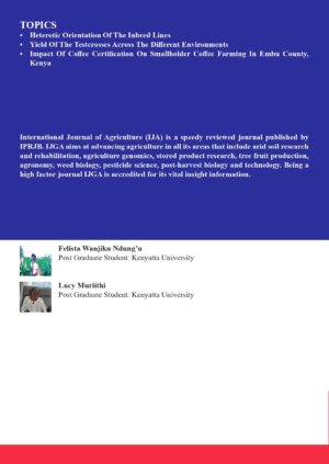Modern Methods of Agriculture Management