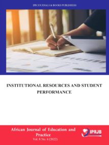Institutional Resources and Students Performance