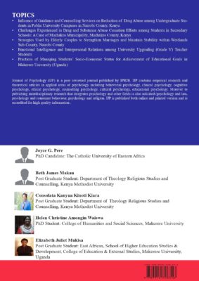 Role of Guiding and Counselling