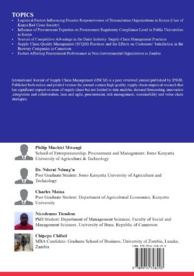 Determinants of Procurements Performance