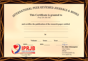 Publication Certificate