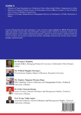 Strategic Human Resource Management Practices