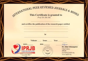 Publication Certificate
